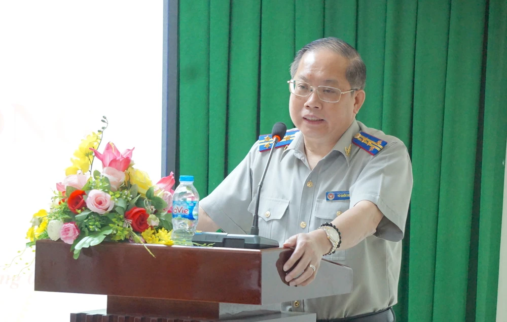 Bộ Tư pháp biệt phái ông Vũ Quốc Doanh về Cục Công tác phía Nam ảnh 1