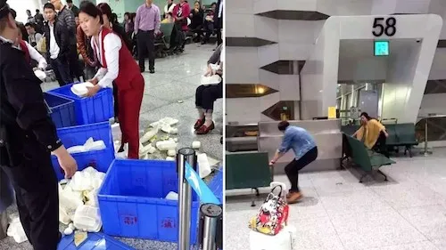 'Hỗn chiến' sân bay Trung Quốc: Hành khách ẩu đả với cảnh sát ảnh 2