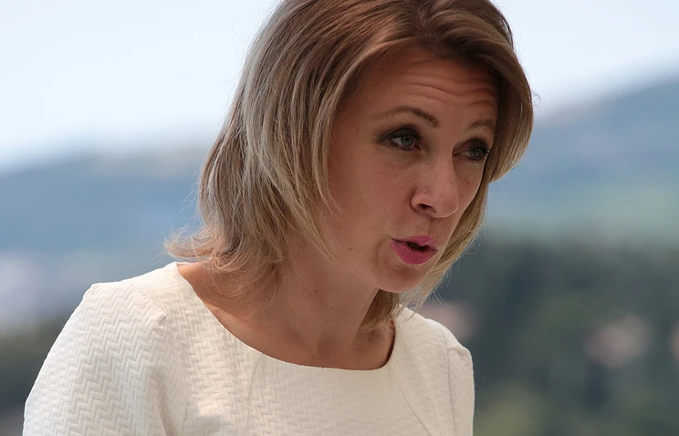 phát ngôn viên Bộ Ngoại giao Nga Maria Zakharova
