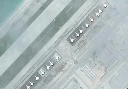 TRung Quốc xây nhà để máy bay ở biển Đông