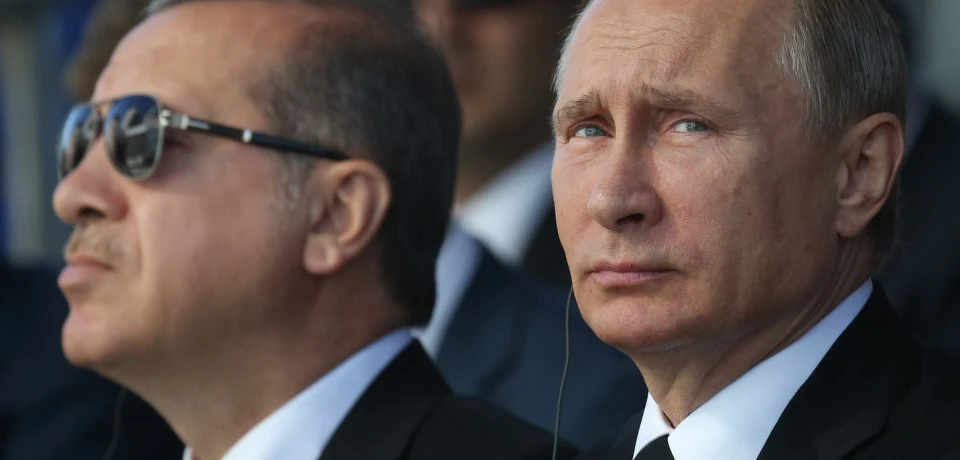 Bề ngoài vui cười, Nga-Thổ vẫn đấu đá rất quyết liệt ảnh 1 putin và Erdogan