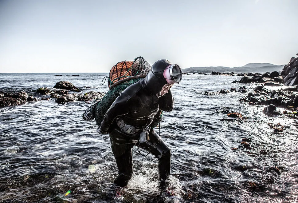 nữ thợ lặn cuối cùng Hàn Quốc