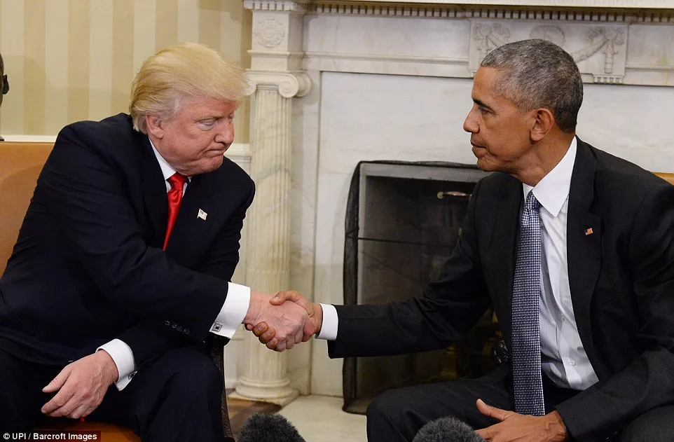 Trump gặp Obama trong Nhà Trắng