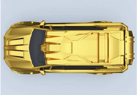 siêu xe mạ vàng Trump