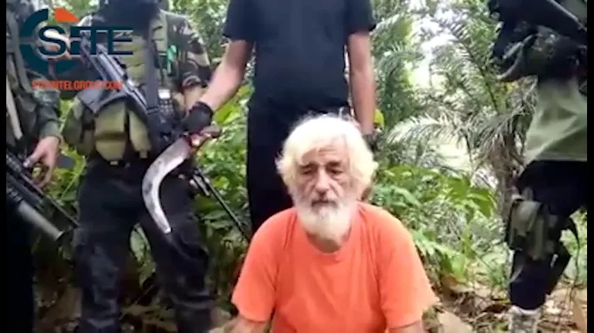 Phiến quân Philippines xử tử con tin người Đức ảnh 1 Phiến quân Philippines xử tử con tin người Đức ảnh 1