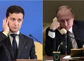 Ông Putin-Zelenskiy lần đầu điện đàm, bàn về xung đột Ukraine