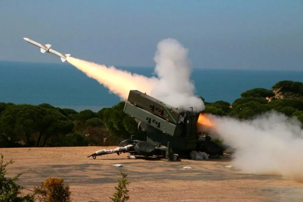 Tên lửa phòng không Aspide. Ảnh: Mil.in.ua