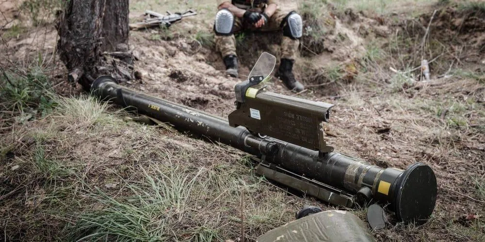 Tên lửa phòng không gần TP Lyman thuộc miền Đông Ukraine hôm 28-4. Ảnh: YASUYOSHI CHIBA/AFP/ GETTY IMAGES