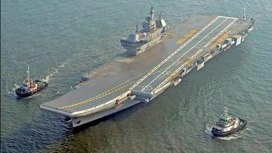 Tàu sân bay nội địa đầu tiên của Ấn Độ - INS Vikrant. Ảnh: The Hindustan Times tau-san-bay-INS-Vikrant-1.jpg