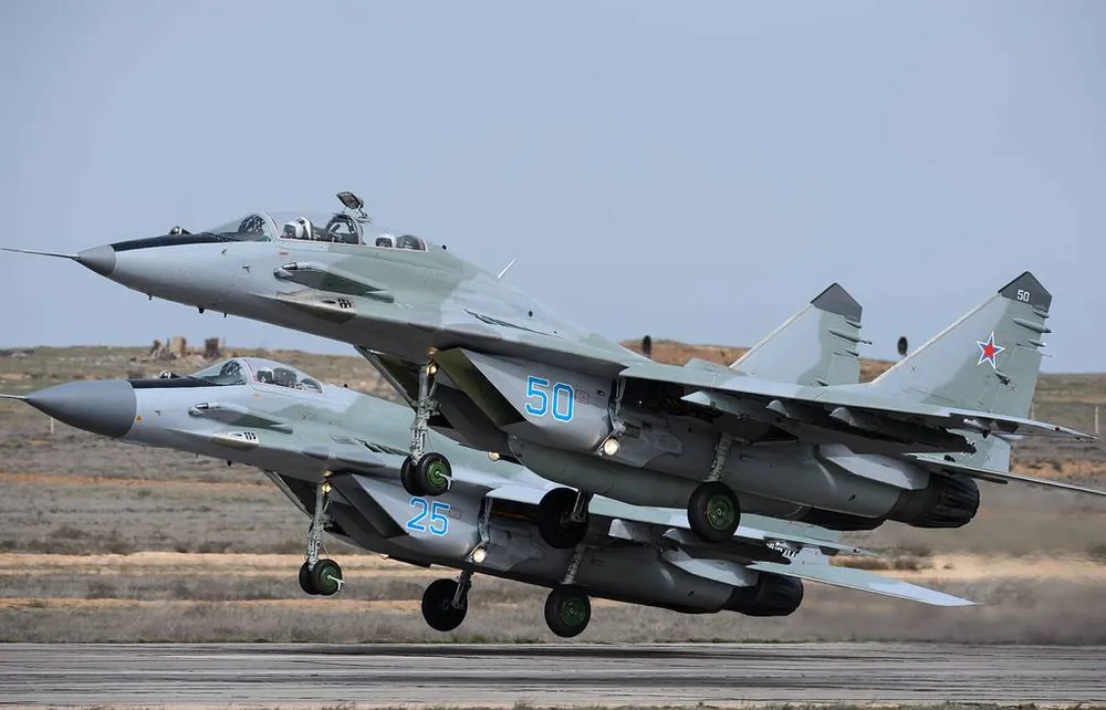 Máy bay chiến đấu MiG-29. Ảnh: Donat Sorokin/TASS Cùng là máy bay chiến đấu của Nga, MiG-29 được 'sủng' còn MiG-35 chật vật tìm người mua, vì sao?