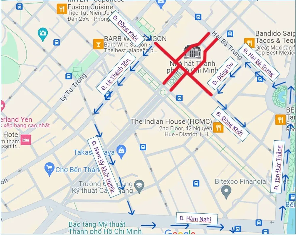 đường Đồng Khởi