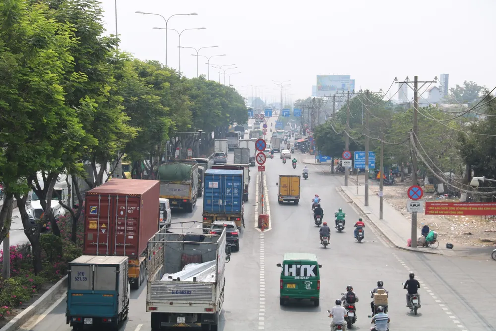 Dự án vành đai 2 TP.HCM đang gặp vướng mắc liên quan đến các Đồ án quy hoạch đường sắt và Quy hoạch TP.HCM đang điều chỉnh. Ảnh: NHƯ NGỌC quy hoạch vành đai 2 TP.HCM