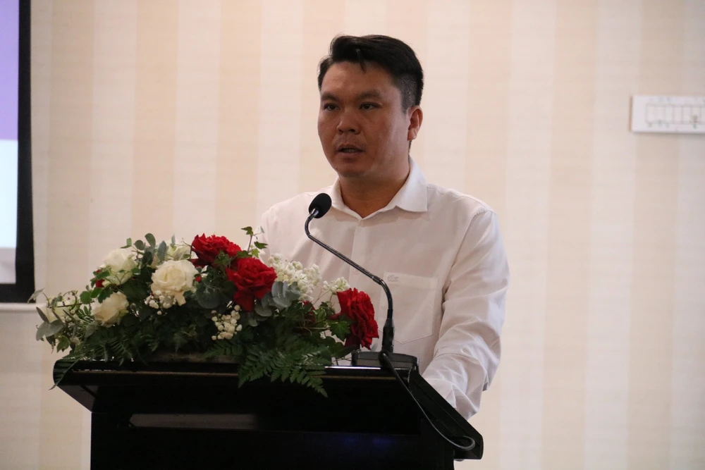 Ông Lê Hoàn - Phó Giám đốc Trung tâm Quản lý giao thông công cộng TP.HCM. Ảnh: NHƯ NGỌC ngap-lut-1.jpg