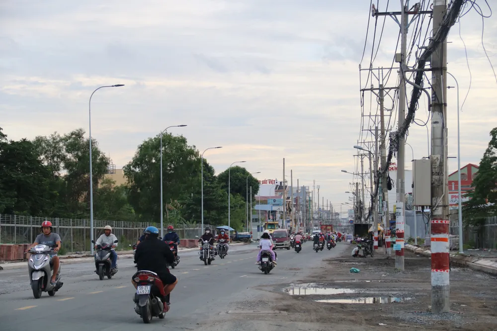 Đường Tân Kỳ Tân Quý sẽ về đích tháng 10-2024. du-an-giao-thong-14.jpg