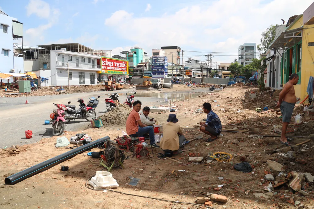 Dự án dự kiến hoàn thành cuối năm nay.Ảnh: NN quan-binh-tan-5.jpg