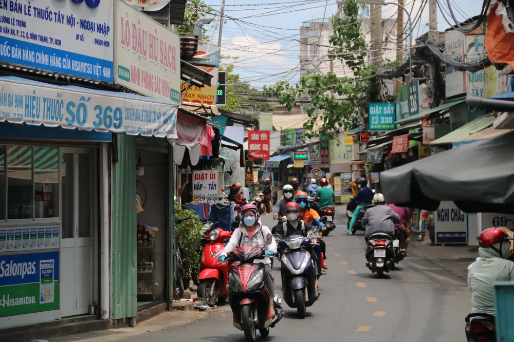 Đường Chu Văn An hiện hữu nhỏ hẹp, chỉ khoảng 5m. đường chu văn an