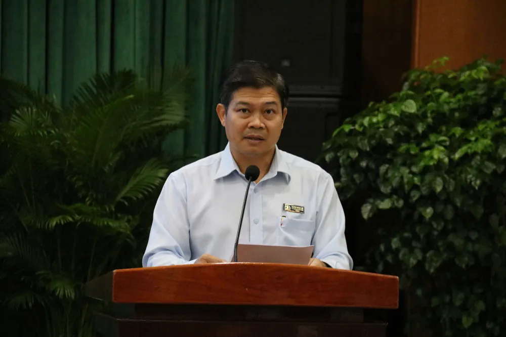 Ông Nguyễn Thành Lợi - Phó Trưởng ban chuyên trách Ban An toàn giao thông TP.HCM. Ảnh: NHƯ NGỌC tai nạn giao thông