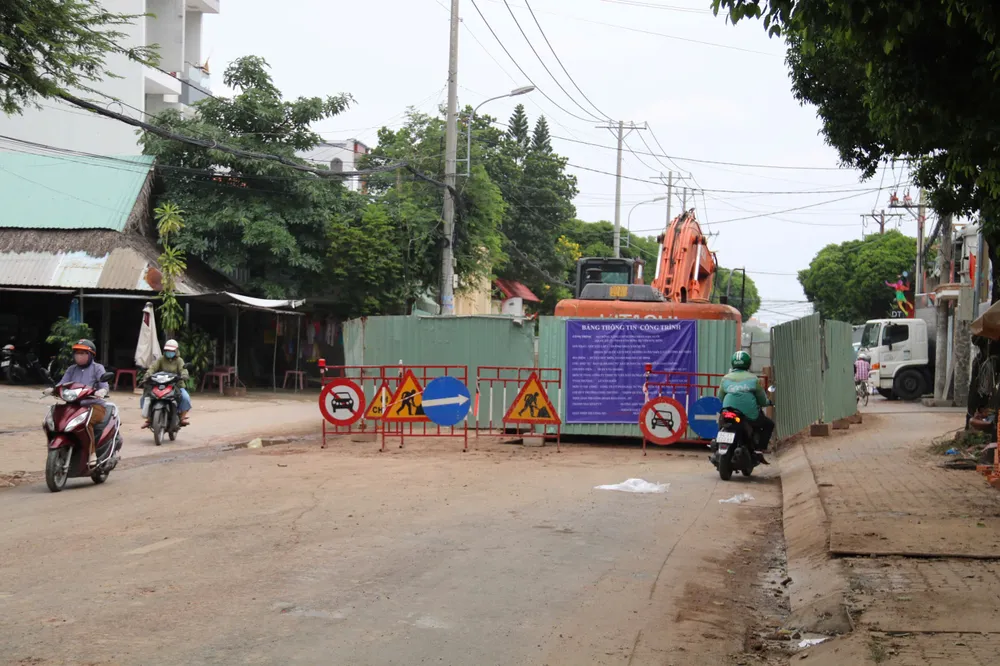 Trước đó, Sở GTVT TP.HCM thông báo điều chỉnh giao thông trên Quốc lộ 22, huyện Hóc Môn để phục vụ thi công đường Trần Văn Mười. duong-tran-van-muoi.jpg