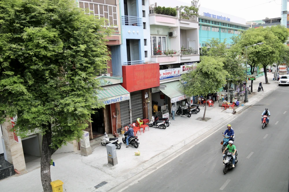 8 công trình chỉnh trang vỉa hè với tổng mức đầu tư 55 tỉ.