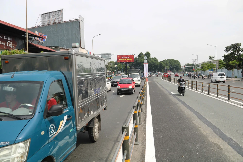 Tình hình giao thông qua khu vực ổn định.