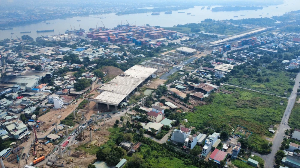 Toàn cảnh nút giao Tân Vạn, hạng mục phức tạp nhất trên Vành đai 3 TP.HCM