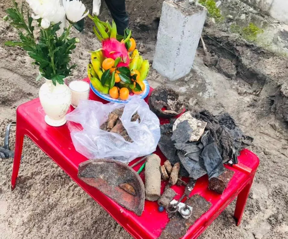 ảnh di vật của liệt sĩ ở Quảng Bình.jpg