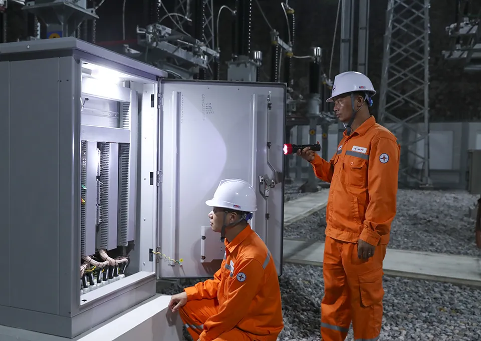 Ngành điện chủ động sẵn sàng mọi điều kiện để kịp thời ứng phó bão số 3. pcquangninh592024.jpg