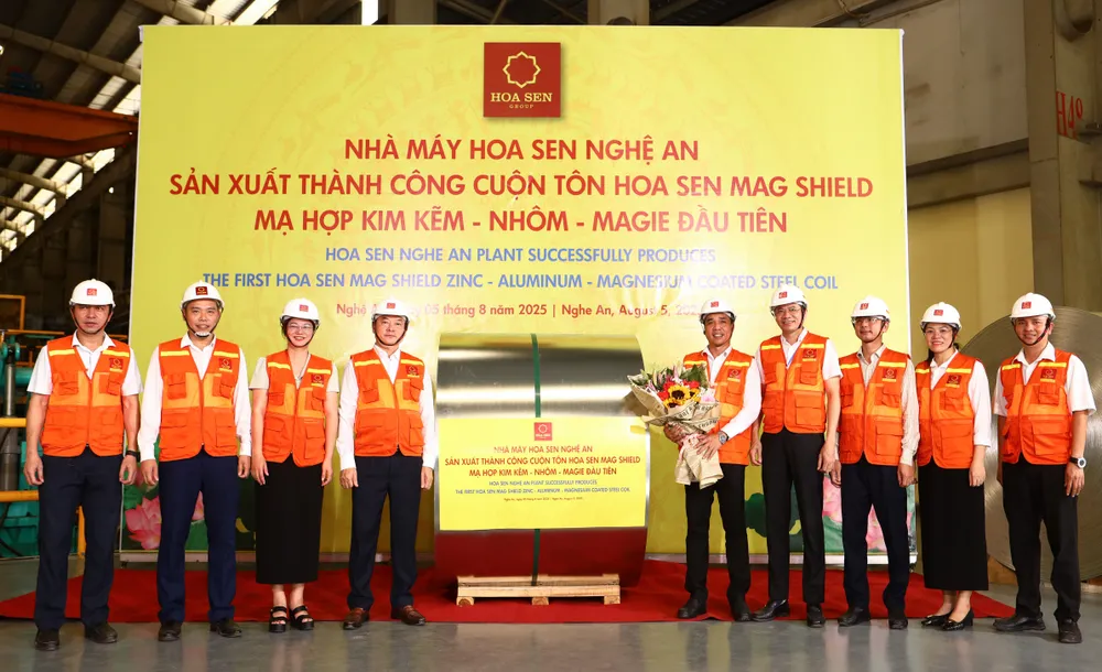 Hoa Sen ra mắt tôn mạ hợp kim Kẽm – Nhôm – Magie.jpg