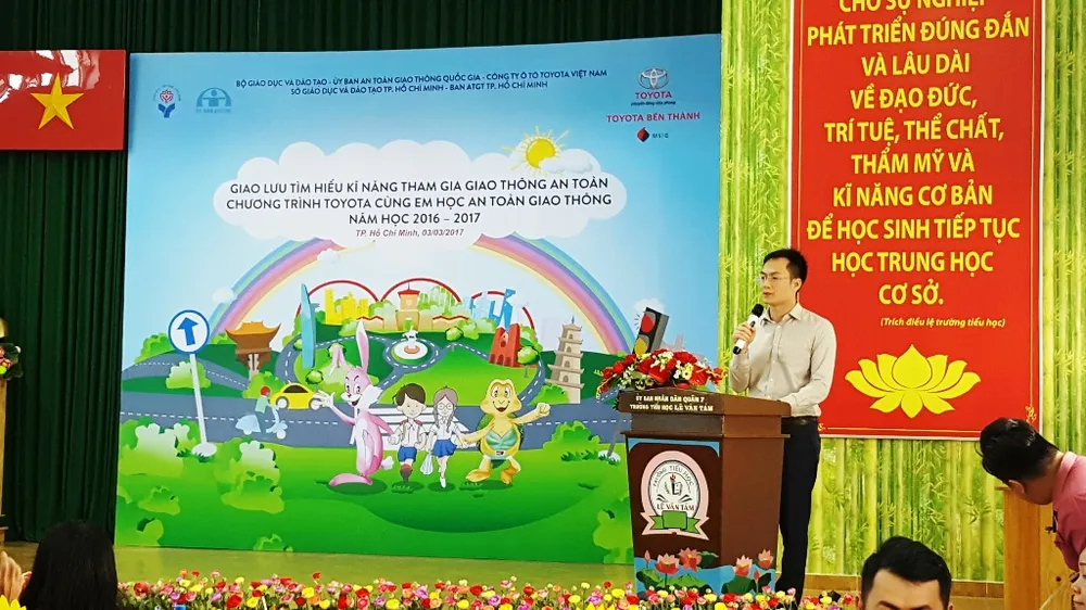 Giao lưu kỹ năng an toàn giao thông học đường ảnh 3