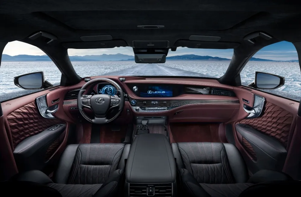 Hào nhoáng mẫu xe Lexus LS 500h hoàn toàn mới | Báo Pháp Luật TP. Hồ Chí  Minh