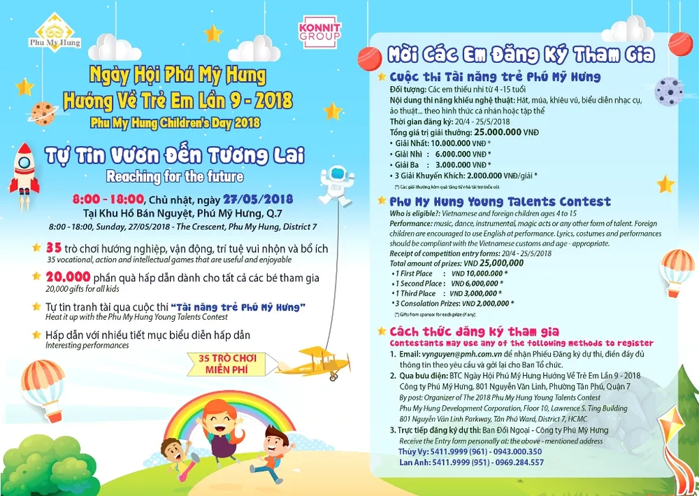 Khởi động cuộc thi “Tài năng trẻ Phú Mỹ Hưng” lần 3-2018 ảnh 2