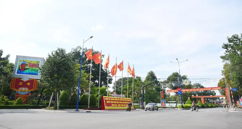 Khu vực trung tâm hành chính Phú Giáo đang thay đổi diện mạo nhanh chóng nhờ các chương trình đầu tư phát triển