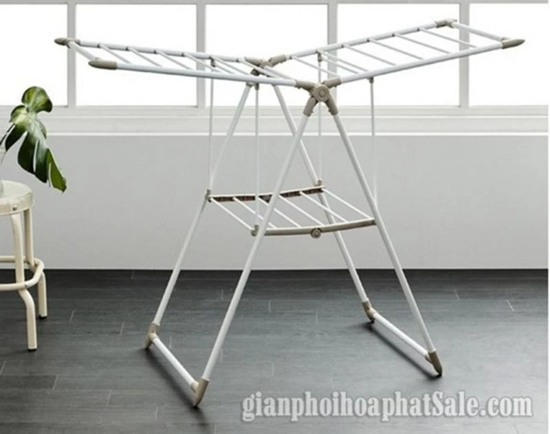 Cây phơi quần áo gấp gọn chữ A kiểu Hàn
