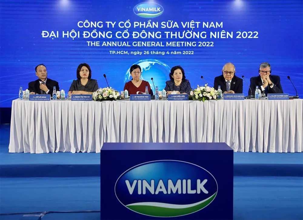 Đại hội đồng cổ đông của Vinamilk năm 2022 diễn ra dưới hình thức trực tuyến