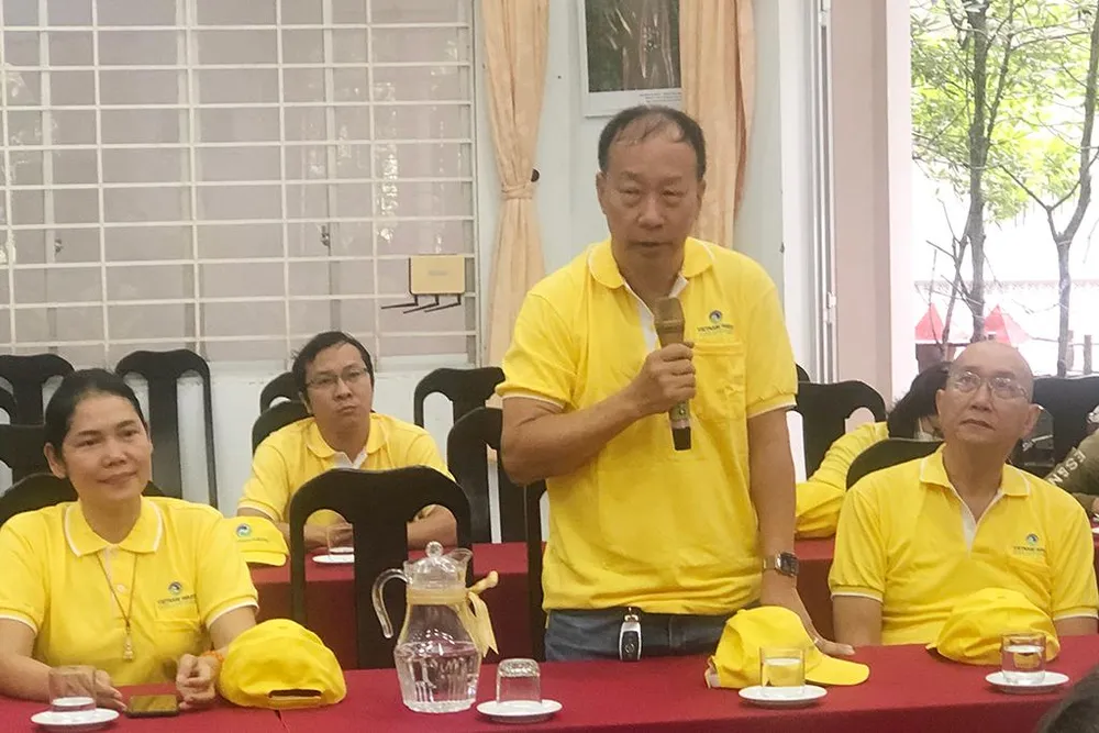 Việt kiều Mỹ, ông Quách Hưng Tòng chia sẻ cảm xúc tại lễ trồng cây Việt kiều Mỹ, ông Quách Hưng Tòng chia sẻ cảm xúc tại lễ trồng cây