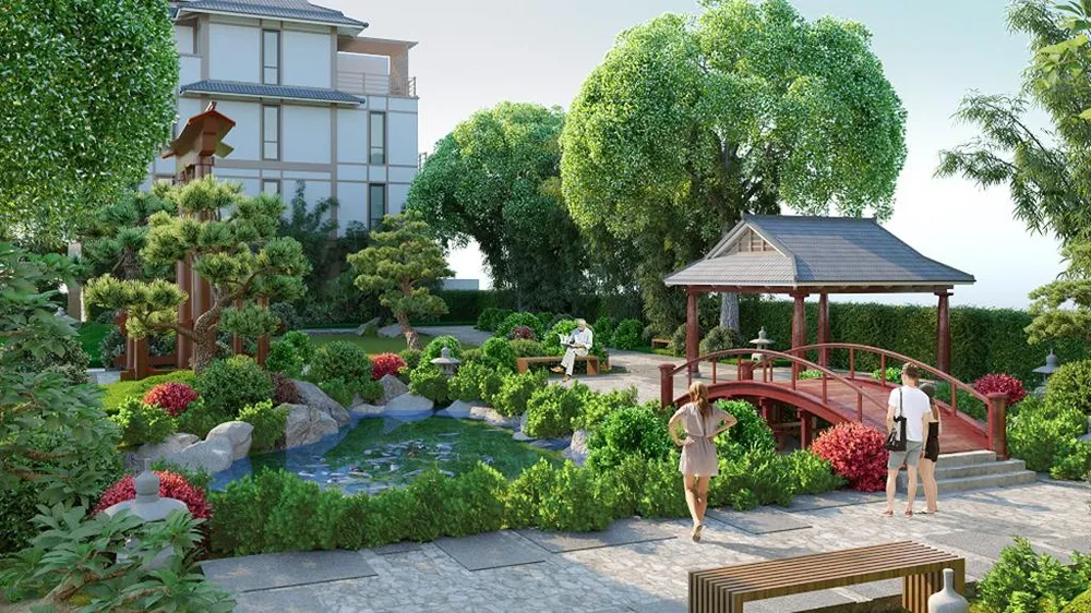 Ngay bên cạnh tuyến phố giao thương sầm uất là “Công viên Mặt trời” – điểm dừng chân lý tưởng cho du khách, nơi nghỉ ngơi và thư giãn…