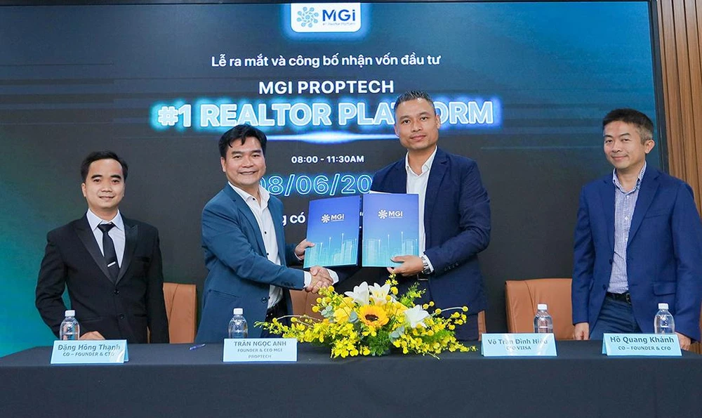 Lễ ra mắt và công bố nhận vốn đầu tư của MGi Proptech