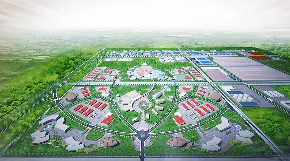 Phối cảnh Dự án Môi trường Xanh Long An.