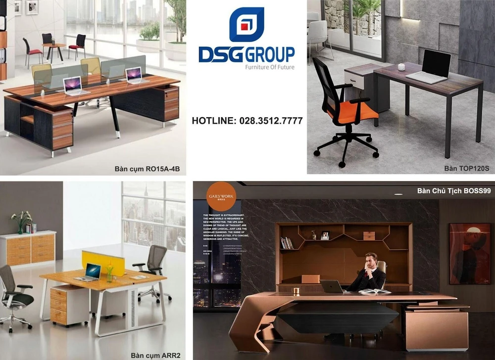 Các sản phẩm bàn cao cấp dành cho doanh nhân, ông chủ