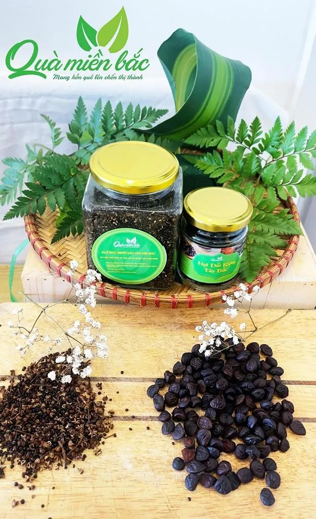 Sản phẩm hạt mắc khén, hạt dổi rừng của Quà Miền Bắc