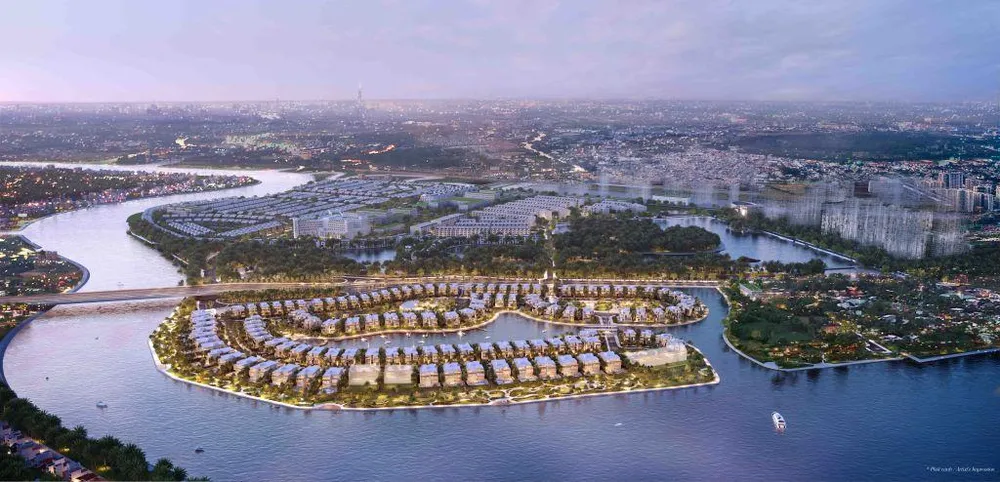 Phối cảnh The Rivus - dự án Khu dinh thự hàng hiệu ELIE SAAB