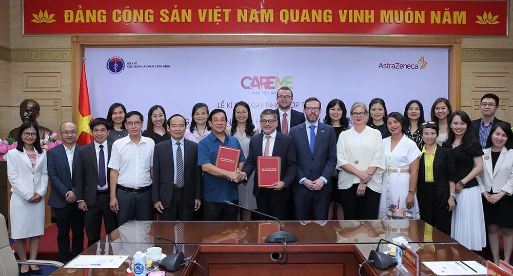 Quang cảnh lễ ký kết Quang cảnh lễ ký kết