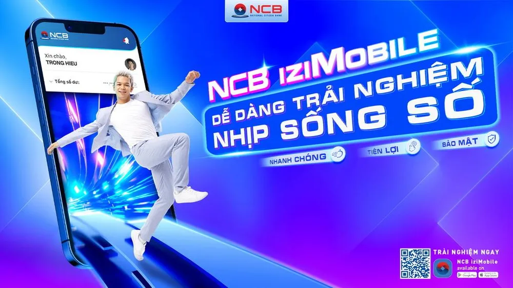 Ca sĩ Trọng Hiếu là người bạn đồng hành cùng ngân hàng số NCB iziMobile Ca sĩ Trọng Hiếu là người bạn đồng hành cùng ngân hàng số NCB iziMobile
