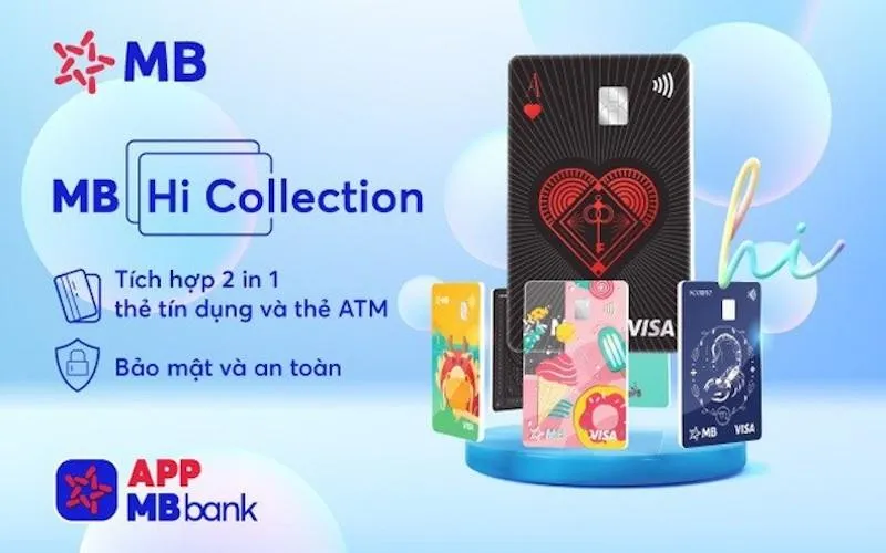 Dòng thẻ MB Hi Collection hút mắt Gen Z