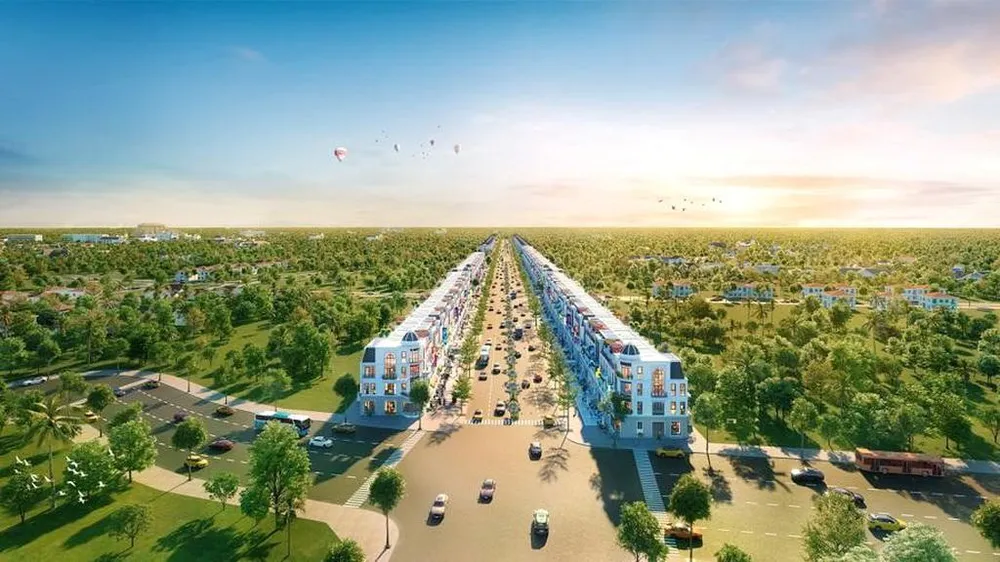 Tuyến phố thương mại Imperia Grand Plaza Đức Hòa tọa lạc tại vùng lõi trung tâm thị trấn Đức Hòa với hạ tầng hoàn thiện và cư dân đông đúc