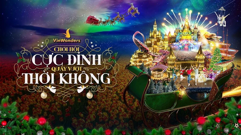 Ngược dòng thời gian, vui chơi thỏa thích tại VinWonders