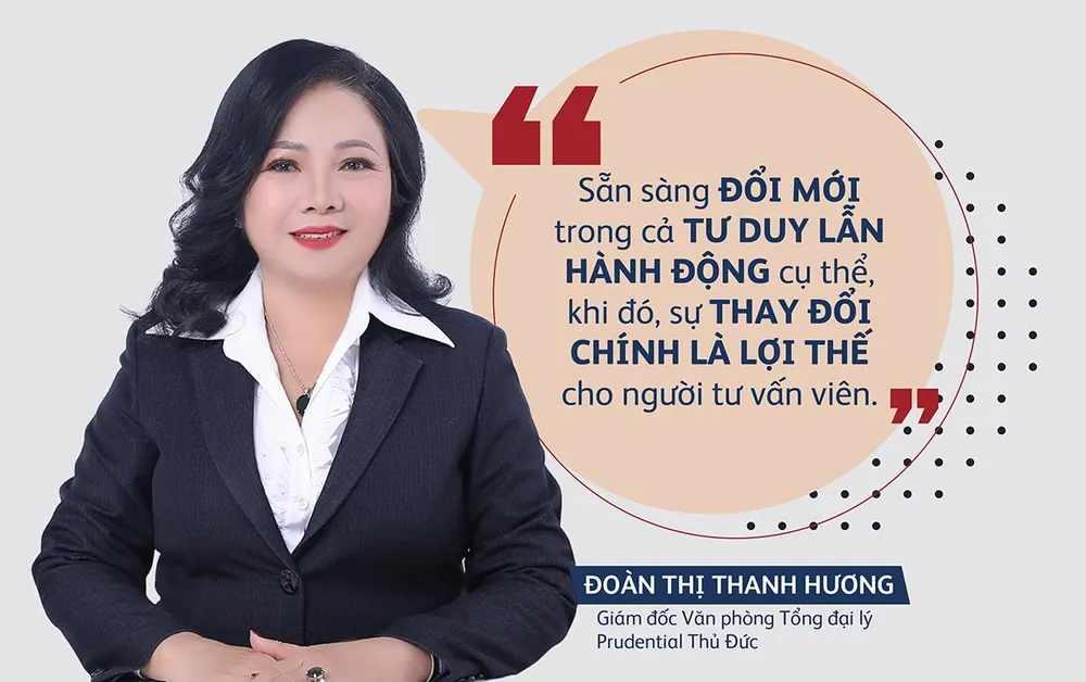 Chị Đoàn Thị Thanh Hương, GĐ VP Tổng đại lý Prudential Thủ Đức Chị Đoàn Thị Thanh Hương, GĐ VP Tổng đại lý Prudential Thủ Đức