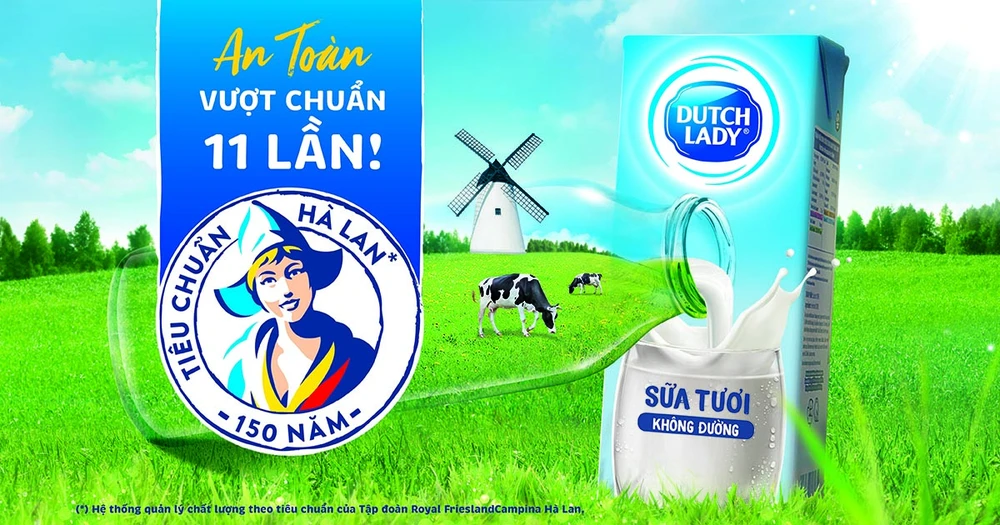 Mẫu mã &amp; nhãn hàng sữa Cô Gái Hà Lan
