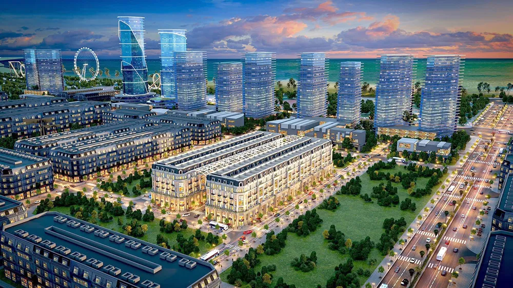 Toàn cảnh dự án BinhSon Ocean Park ở Ninh Thuận.