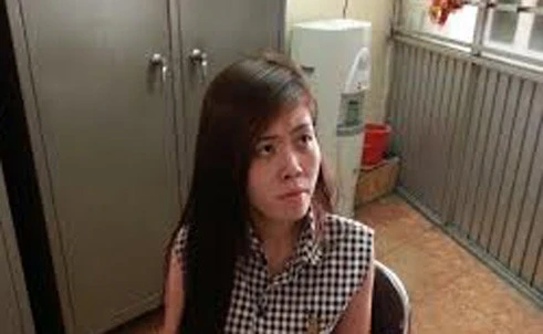 Nguyễn Thị Ánh Thùy bị công an tạm giữ để điều tra hành vi Môi giới mại dâm.